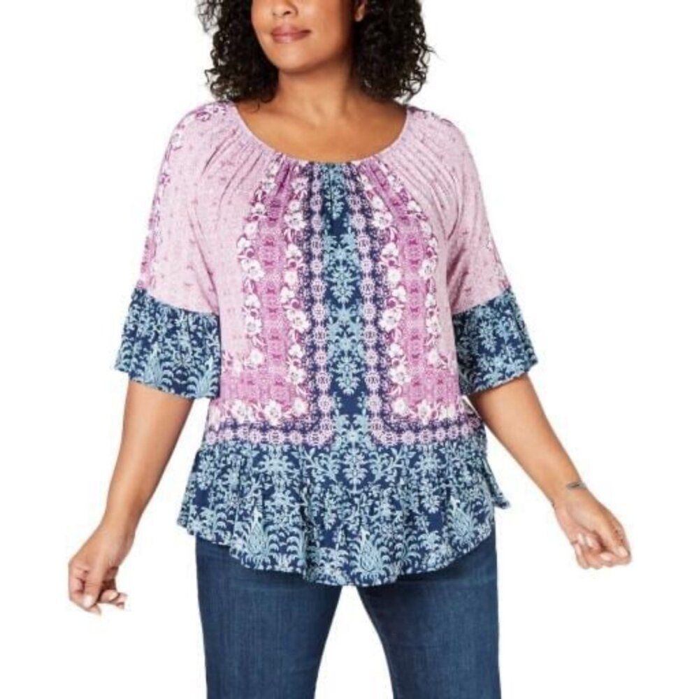 Style & co size 2x peasant top. New with tags.